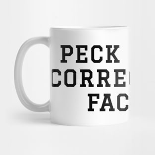 Peck Island Correctional Facility (Black) Mug